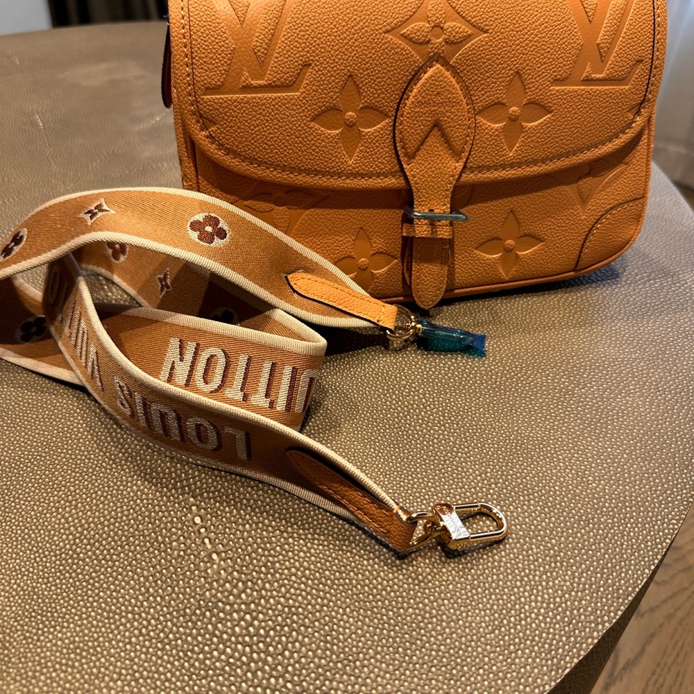 Tan Leather Crossbody Bag